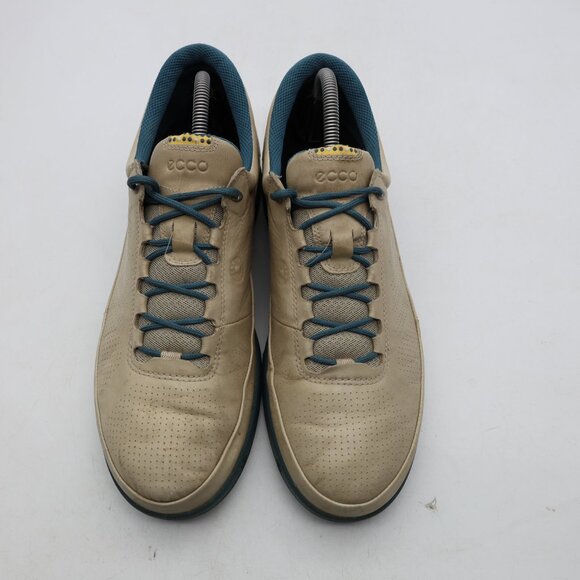 Ecco Cool Gore-Tex Golf Cream Sneaker Men's EU Size 42 Lace Up Low Top Comfort - Picture 2 of 12